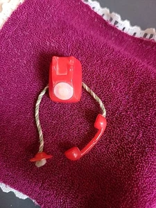 Red Telephone Vintage Dolls House very early Vintage - Picture 1 of 3