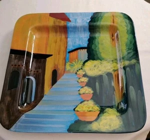 VIETRI 17" Wall Hanging or Serving Platter MADE IN ITALY Hand-painted - Picture 1 of 7