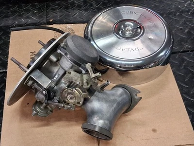  Harley Softail EVO OEM Air Cleaner Assembly +Cv CARB.  - Imagen 1 de 4