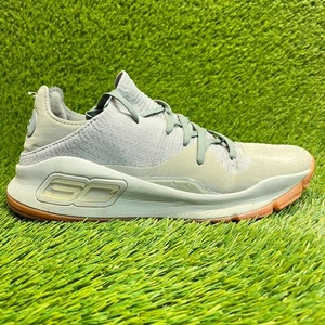 Scarpe da corsa sportive Under Armour Curry 4 basse da uomo taglia 11 verde gomma sneakers - Foto 1 di 11