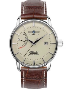 Zeppelin 8462-5 Atlantic automático reserva de marcha reloj para hombres 43 mm 5 ATM - Imagen 1 de 4