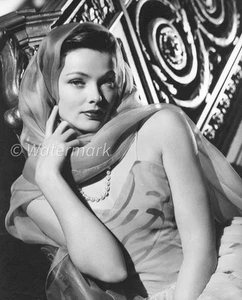 VINTAGE Broadway Schauspielerin Gene Tierney - 1930er-1940er Jahre - 8x10 WERBEFOTO - Bild 1 von 1