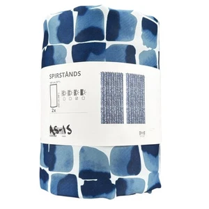 IKEA SPIRSTANDS Blue Room Darkening Curtains 57" x 98" - Picture 1 of 3