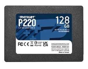 4711378422337 Disc SSD 128GB P220 550/480 MB/s SATA III 2.5 Patriot - Image 1 of 1