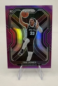 2020-21 Panini Prizm Purple Prizm #18/99 Tre Jones #291 Rookie RC - Picture 1 of 2