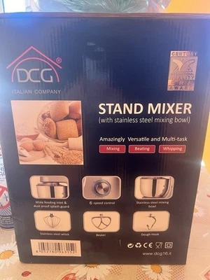 DCG KM1508 8L Impastatrice Planetaria - Acciaio Inox - Immagine 1 di 2