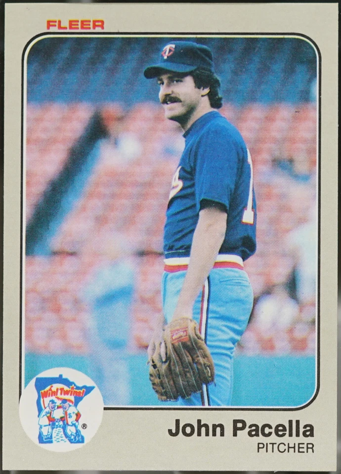 1983 Fleer Baseball John Pacella #622 NM - Image 1 of 1