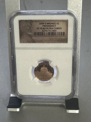 2009-S PRESIDENCY PROOF LINCOLN CENT NGC PF70RD ULTRA CAMEO - Image 1 of 4