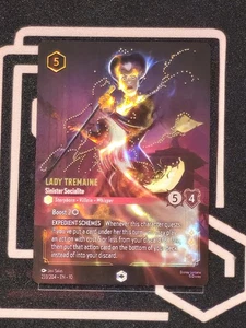 Lady Tremaine Sinister Socialite Enchanted 233/204 - Disney Lorcana Set 10 - Picture 1 of 2