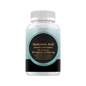 Hyaluronic Acid 90 Caplets 850 Mg | ONE Pack | Free Shipping(1 Pack) - Picture 1 of 6