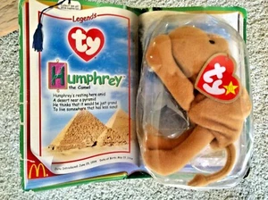 Humphrey The Camel Ty Teenie Beanie Baby Legende McDonalds SELTEN MIT FEHLER - Bild 1 von 9
