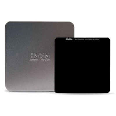 Haida Red-Diamond 100mm 20-Stop Square Filter, One Million X Edition #HD4611 - Image 1 of 4