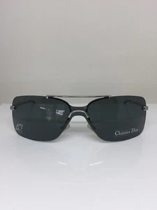 New Christian Dior Mini Motard 47 Dior 47 Sunglasses Shield C. Silver with Grey - Picture 1 of 12