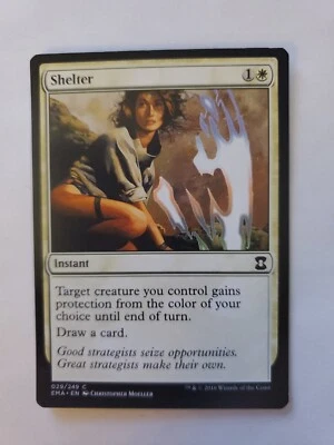 MTG Magic The Gathering Card Shelter Instant White Eternal Masters 2016 - Image 1 of 2