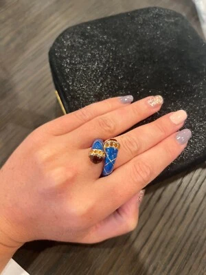 Swarovski Ring By Michelle Monroe  size 6 Queens Ring New - Image 1 of 2