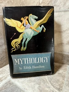 Mythology by Edith Hamilton 1942 Hardcover Dust Jacket - Imagen 1 de 14