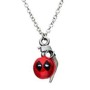 Collar colgante granada Deadpool Marvel - Imagen 1 de 2