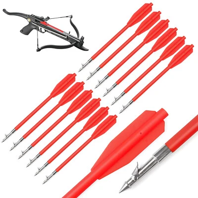 3 Colors 6.8" Plastic Fishing Bolts Arrows for 50 to 130 Pounds Crossbow 612PCS - Image 1 of 4