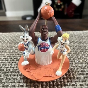 Warner Bros Space Jam Ornement Xmas Bugs Bunny Michael Jordan 1996 - Photo 1/9