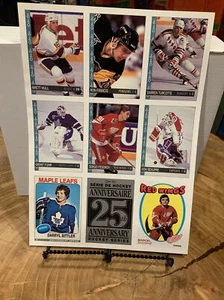 1992 PremierO-Pee- Chee PreProduction 25th Anniversary Hockey Series Sheet - Picture 1 of 2