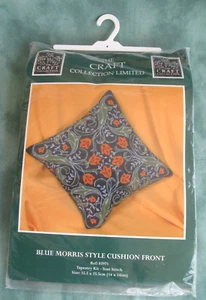 Craft Collection Ltd. Blue Morris Style Cushion Front Tapesry Kit - Picture 1 of 3