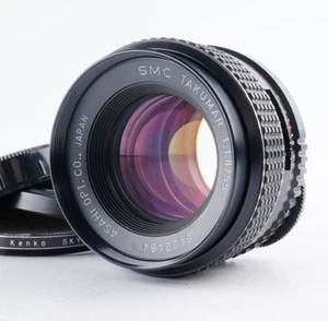 EX+5 PENTAX SMC TAKUMAR 55mm F/1.8 MF Standard Lens for M42 From JAPAN - Picture 1 of 19