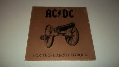 AC/DC - FOR THOSE ABOUT TO ROCK - LP - MADE IN ITALY - Immagine 1 di 4
