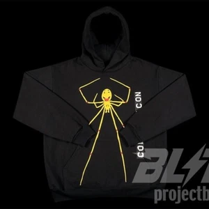 FW23 Cactus Plant Flea Market x ComplexCon 2023 Smiley Spider Hoodie Sz XL CPFM - Picture 1 of 3