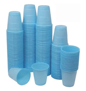 Einweg Blau Plastik Becher Badezimmer Dental Trink Spender 5 Oz 1000 Stück - Bild 1 von 9