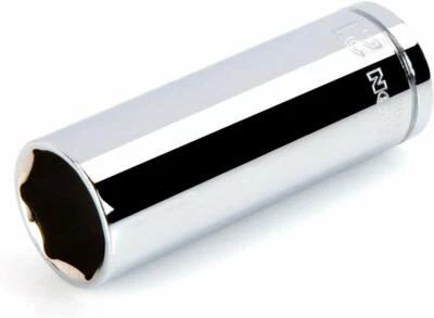 1/2-Inch Drive by 21 mm Deep Socket, Cr-V, 6-Point TEKTON SHD23121 - Image 1 of 4