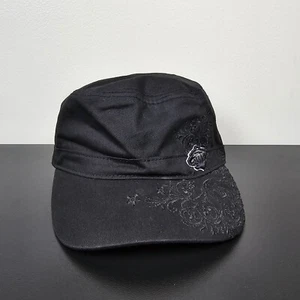 Minnesota Wild Hat Cap Womens Medium Black Embroidered Logo Hockey NHL New Era - Picture 1 of 8