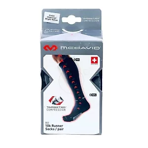 Mcdavid Targeted Compression 10k Runner Socks/pair Small - Charcoal/Br. Yellow - Picture 1 of 8