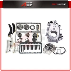 For Buick Cadillac Saab Suzuki 2.8L 3.6L Timing Chain Water Oil Pump Kit 04-06 - Picture 1 of 6