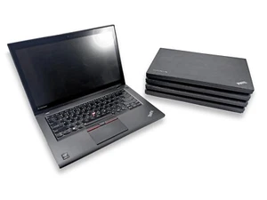 FOR PARTS LOT OF 5: Lenovo ThinkPad T450 - 14" HD+, 2.3GHz i5, NO RAM, NO DRIVES - Picture 1 of 7