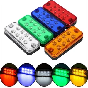 2/4/6/8/10PCS LED Side Marker Light Indicator Clearance Lamp Truck Trailer Lorry - Picture 1 of 17