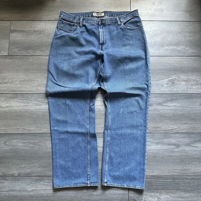 Pantalones de mezclilla vintage Big Mac Workwear marca lavado medio 38x32 desgastados grunge Foto 1 de 4