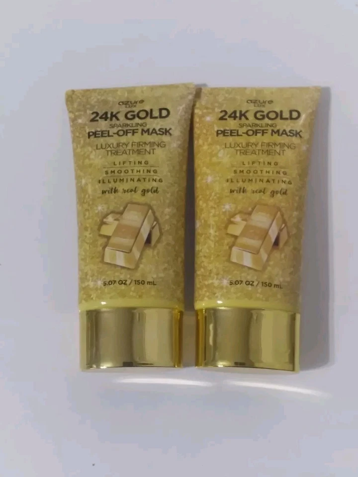 Azure Lux 24k Gold Sparkling Peel off Mask - 150 Ml