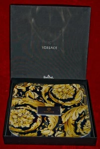 Cargador Grande Versace by Rosenthal 33cm 13" NUEVO EN CAJA CERTIFICADO DE AUTENTICIDAD ¡MAGNÍFICO! Reg.425$ - Imagen 1 de 7