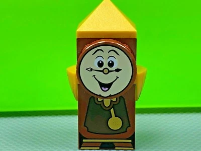  LEGO Disney Princess Cogsworth Minifigure Brick Built Belle's Story Time 10762 - Image 1 of 4