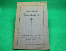 Arvedshofer Einmachrezepte 1910 Schule Arvedshof Leipzig Obst Kochen Kochbuch
