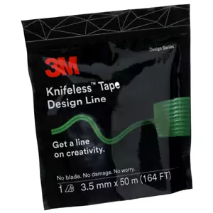 Adhesivo Corte Cubierta 3M Knifeless, Serie Diseño Line, Verde (3.5MM X 50M) - Imagen 1 de 2