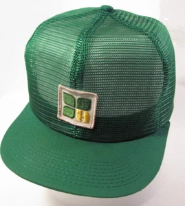 Cappello contadino Hubbard Seeds uomo verde maglia intera vintage berretto marca K BROKEN BILL - Foto 1 di 11
