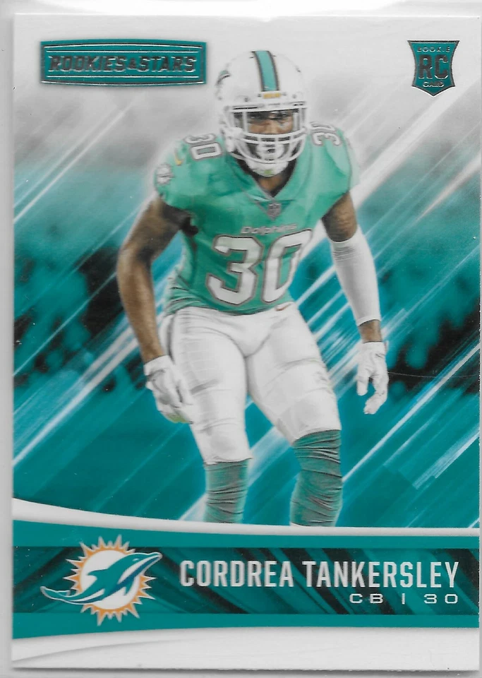 2017 Rookies & Stars #226 Cordrea Tankersley Miami Dolphins Clemson - Image 1 of 1