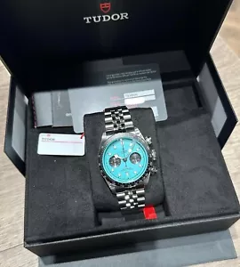 Tudor 79360N Blue Flamingo Chrono Steel Black Bay 41mm Jubilee-2025 - Picture 1 of 1