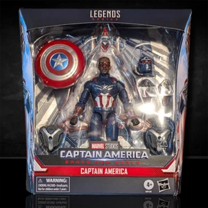 Captain America Brave New World Action Figure | 1:12 Scale | Marvel Legends - Picture 1 of 10