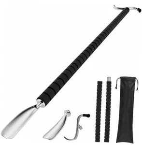 Shoe Horn Long Handle,Dressing Stick,Adjustable Extended Sock Remover Aid - Picture 1 of 7