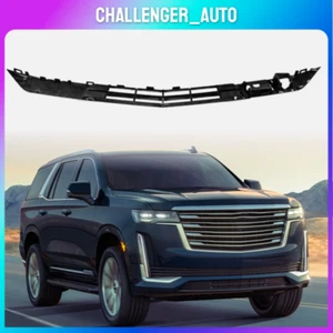 84855733 Black Front Lower Bumper Grille For 2021 2022 2023 Cadillac Escalade - Picture 1 of 5