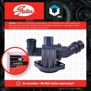 Coolant Thermostat fits SEAT LEON 1P1 2.0 05 to 09 BWA Gates 06F121111F Quality - Picture 1 of 2