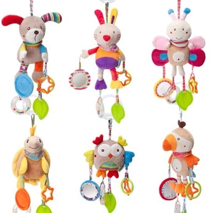 Animal car hanging wind chime toy soothes baby doll plush toy - Picture 1 of 18