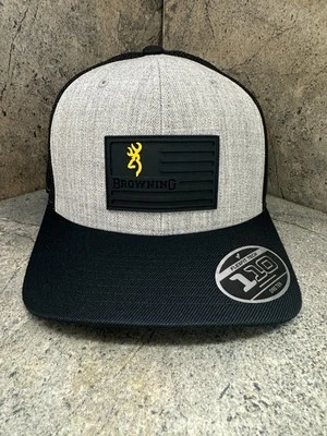 Gorra de béisbol Browning Recon Flag 308033691 cierre a presión bajo perfil gris Foto 1 de 2